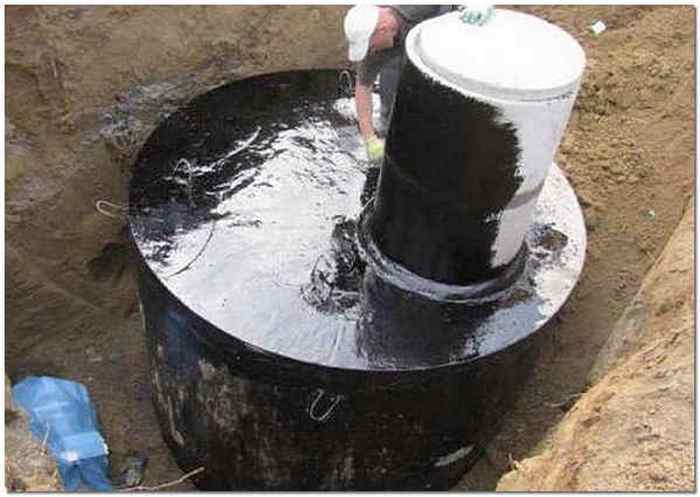 гидроизоляция бетонных колец