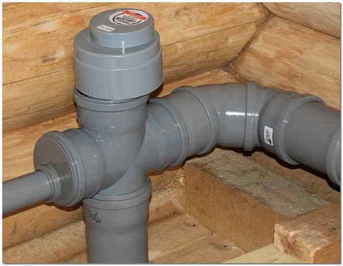 Вентиляция канализации в частном доме схема