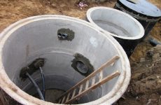 установка колодцев канализации
