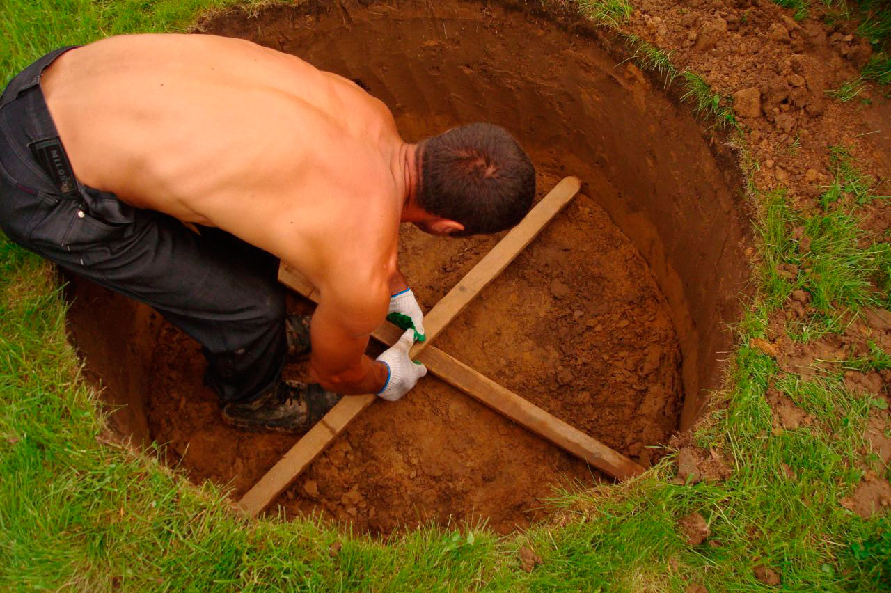 Фото как выкопать колодец своими руками