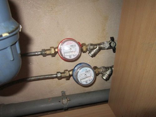 Счетчик воды размеры габаритные 3/4 и 1 дюйм