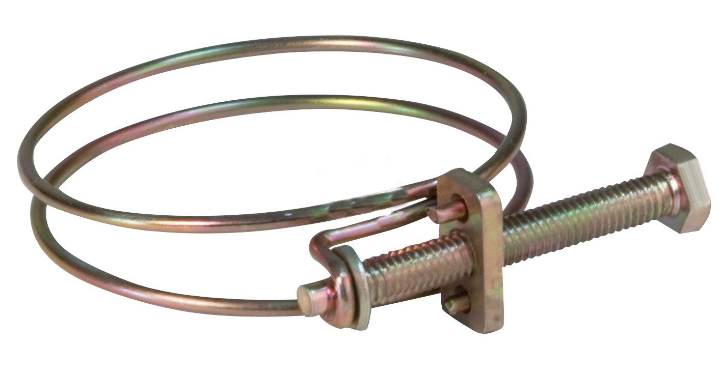 Хомуты обжимные металлические с шурупом для крепления трубопроводов и ...