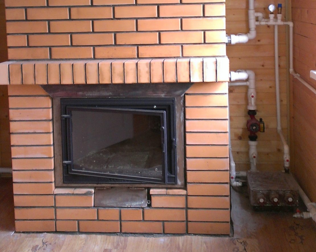 кирпичная печь для отопления дома