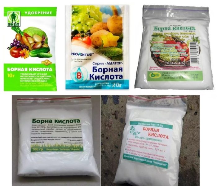 борная кислота для клубники