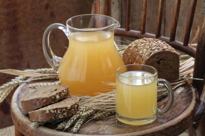 Хлебный квас без дрожжей Хлебный квас без дрожжей