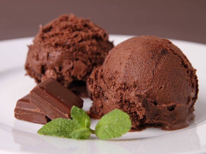 Мороженое из шоколада