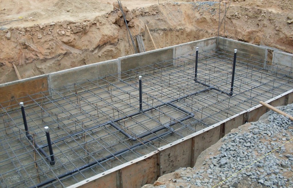 бетонирование бассейна