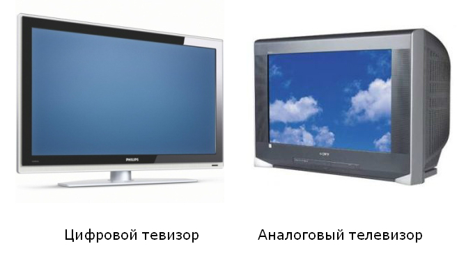цифровое и аналоговое ТВ
