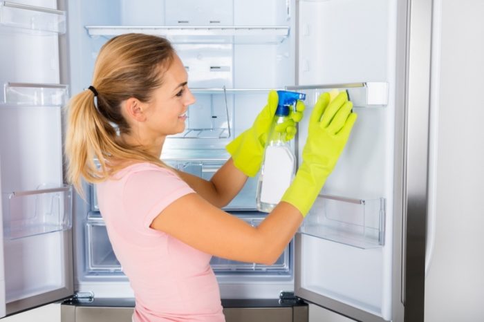 полная очистка холодильника