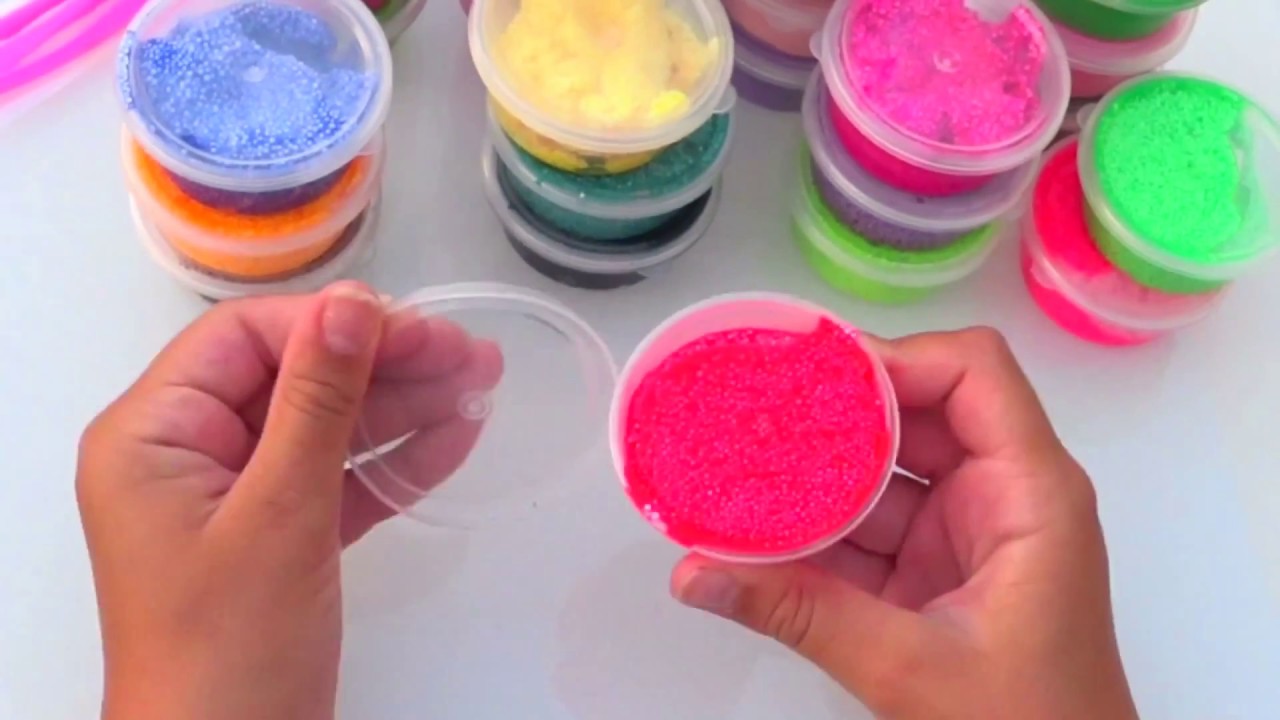 Как сделать слайм из легкого пластилина и воды