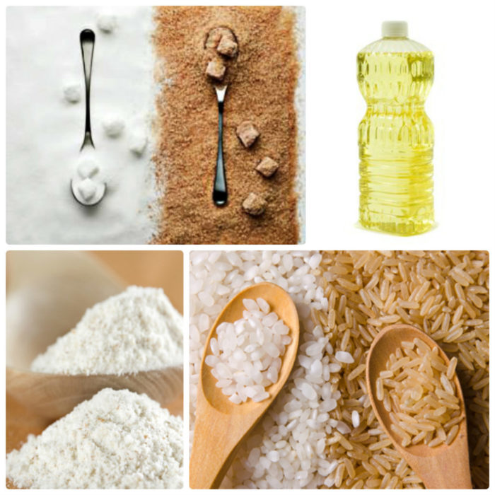 рафинированные продукты