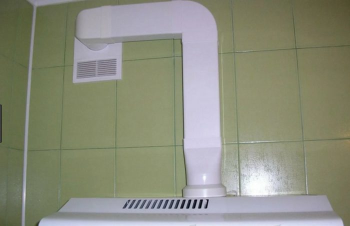 Подключение кухонной вытяжки к центральной вентиляционной шахте